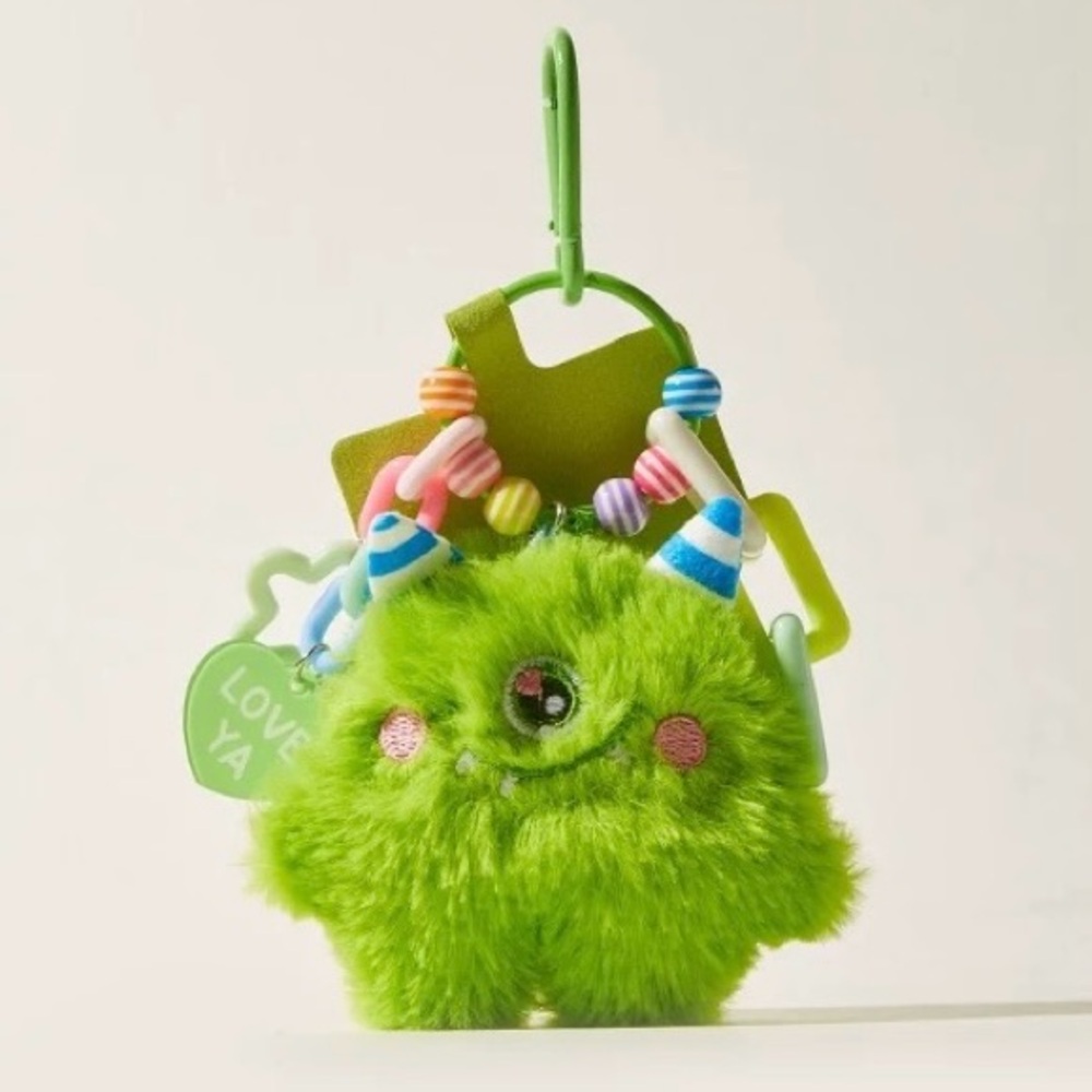 Plush Monster Keychain